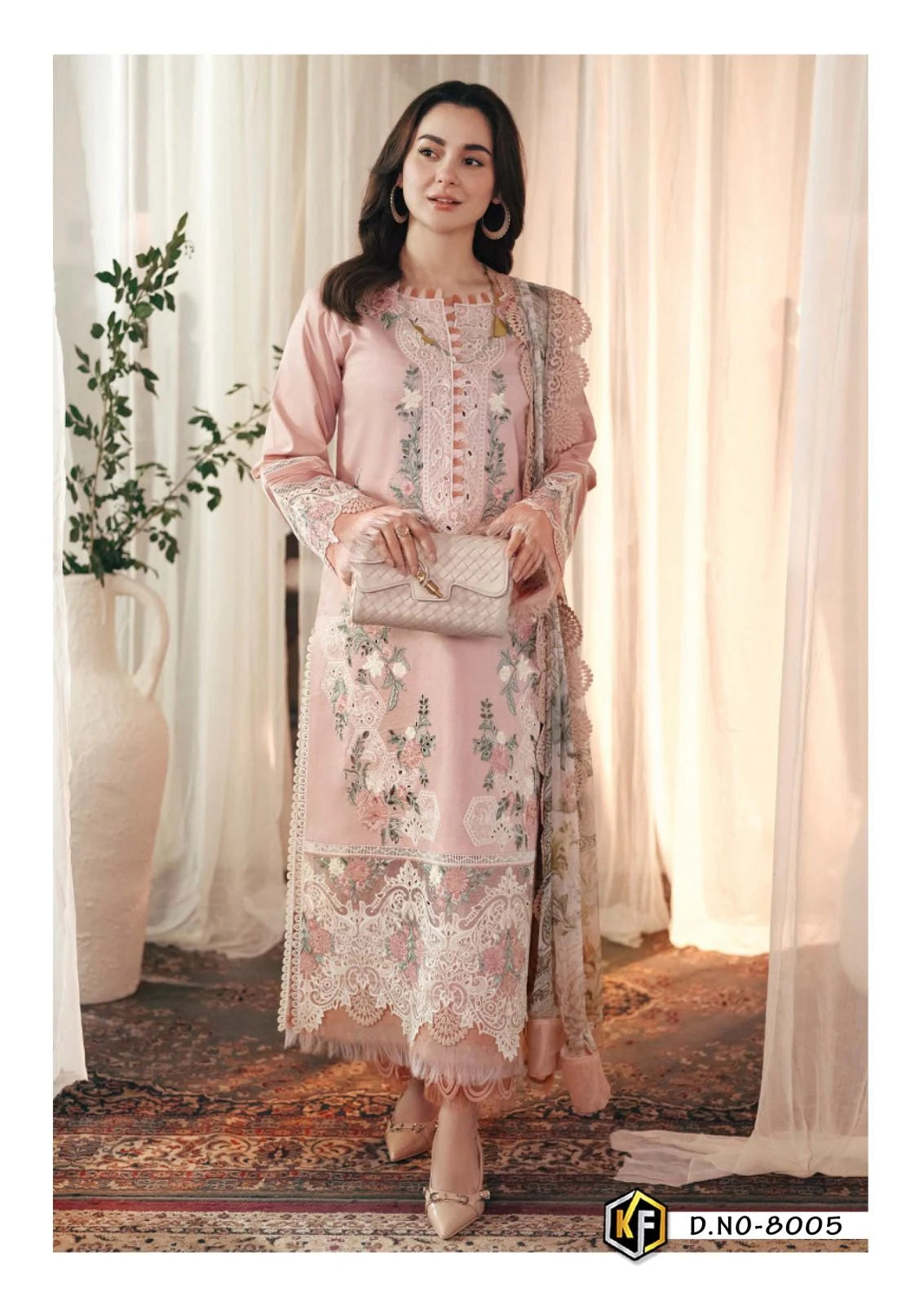 Soha  Nazir Luxury Vol 8 Keval Fab Heavy Cotton Print Karachi Salwar Suits