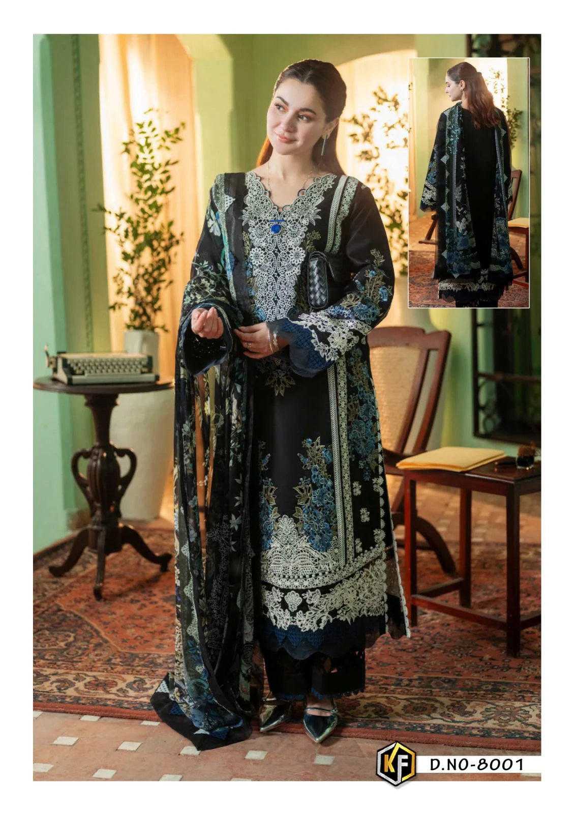 Soha  Nazir Luxury Vol 8 Keval Fab Heavy Cotton Print Karachi Salwar Suits